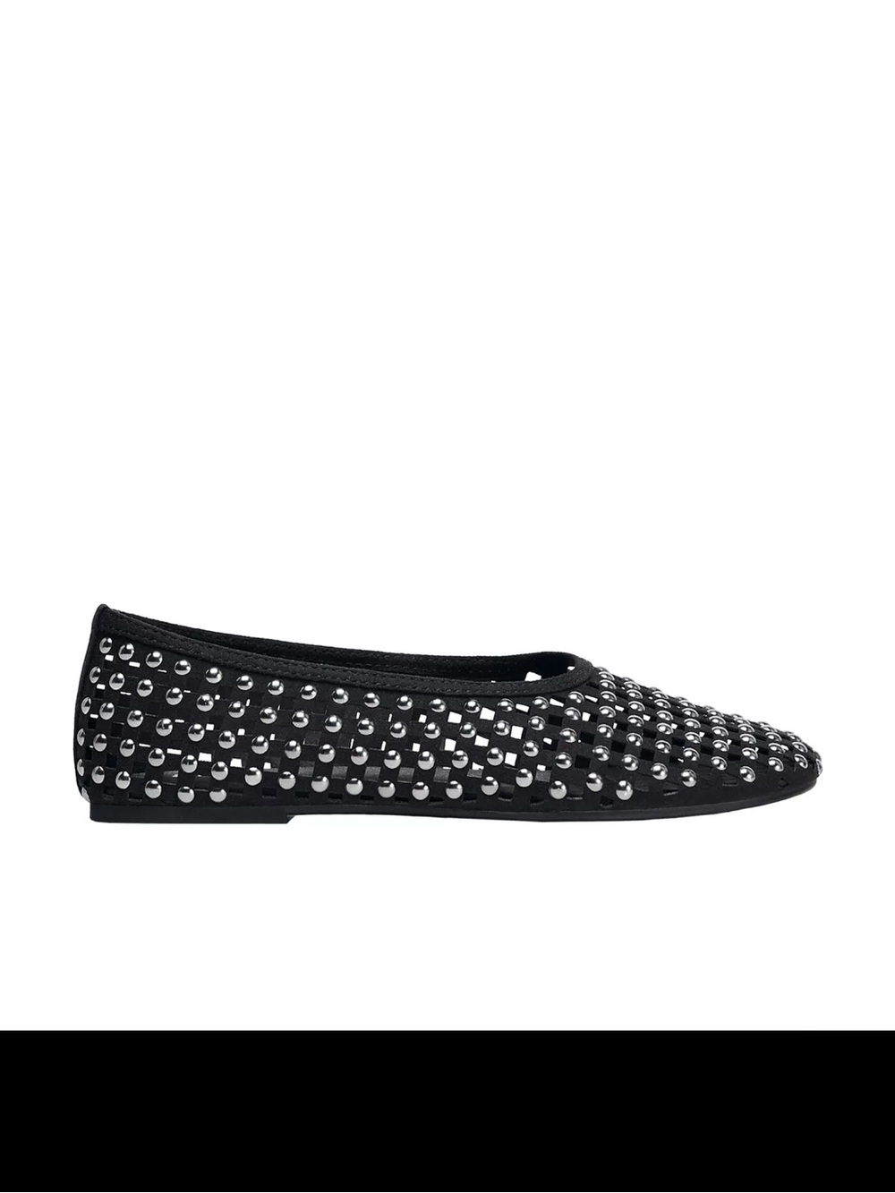 Zara, STUDDED MESH MARY JANES , size 8